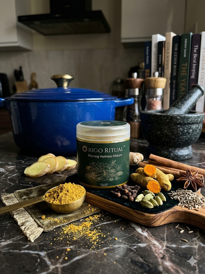 The Origo Ritual: 100% Natural 14-Spice Morning Wellness Blend
